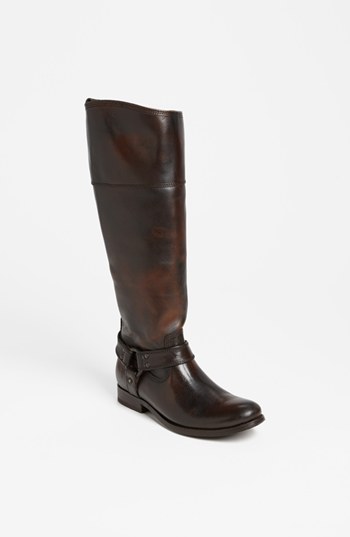 DARK BROWN EXTENDED CALF