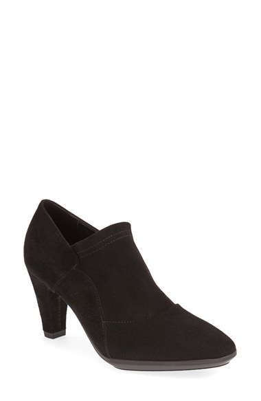 BLACK STRETCH SUEDE