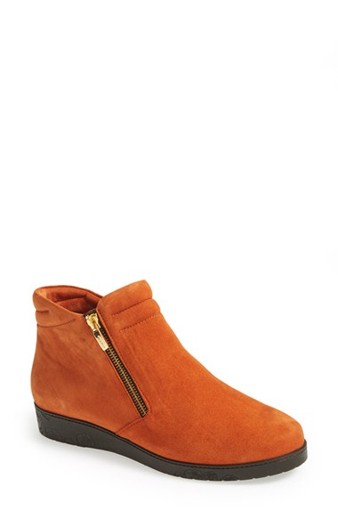 BRICK SUEDE/ GOLD
