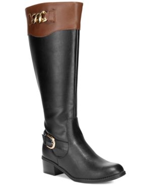 Black/Cognac