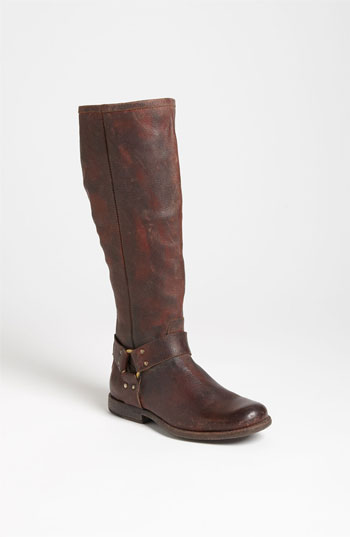 DARK BROWN ANTIQUED LEATHER