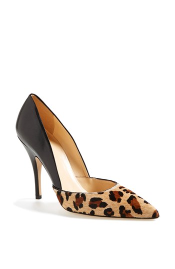 CAMEL / BLACK HAIRCALF