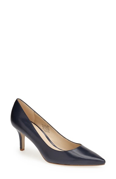 NAVY LEATHER