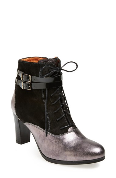 METALLIC SUEDE/ SUEDE BLACK