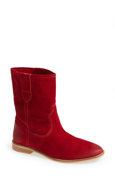 RED SUEDE